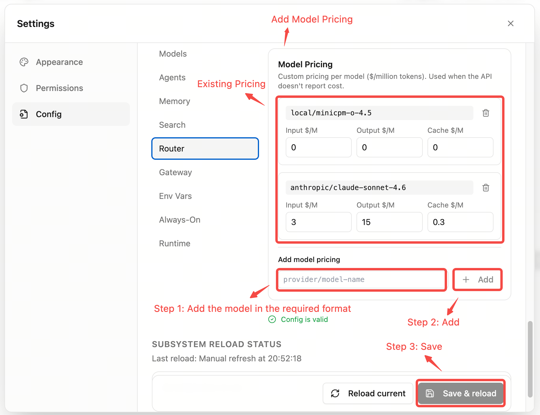 Configure Cost-Saving Routing
